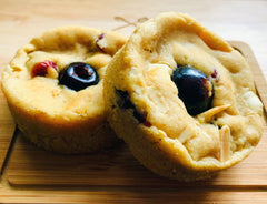 Cherry Berry Bakewell Cookies