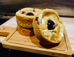Cherry Berry Bakewell Cookies